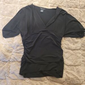 Black BCBGMaxAzria Side Medium Women's Party Top